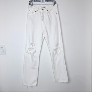 Agolde 90’s jeans white